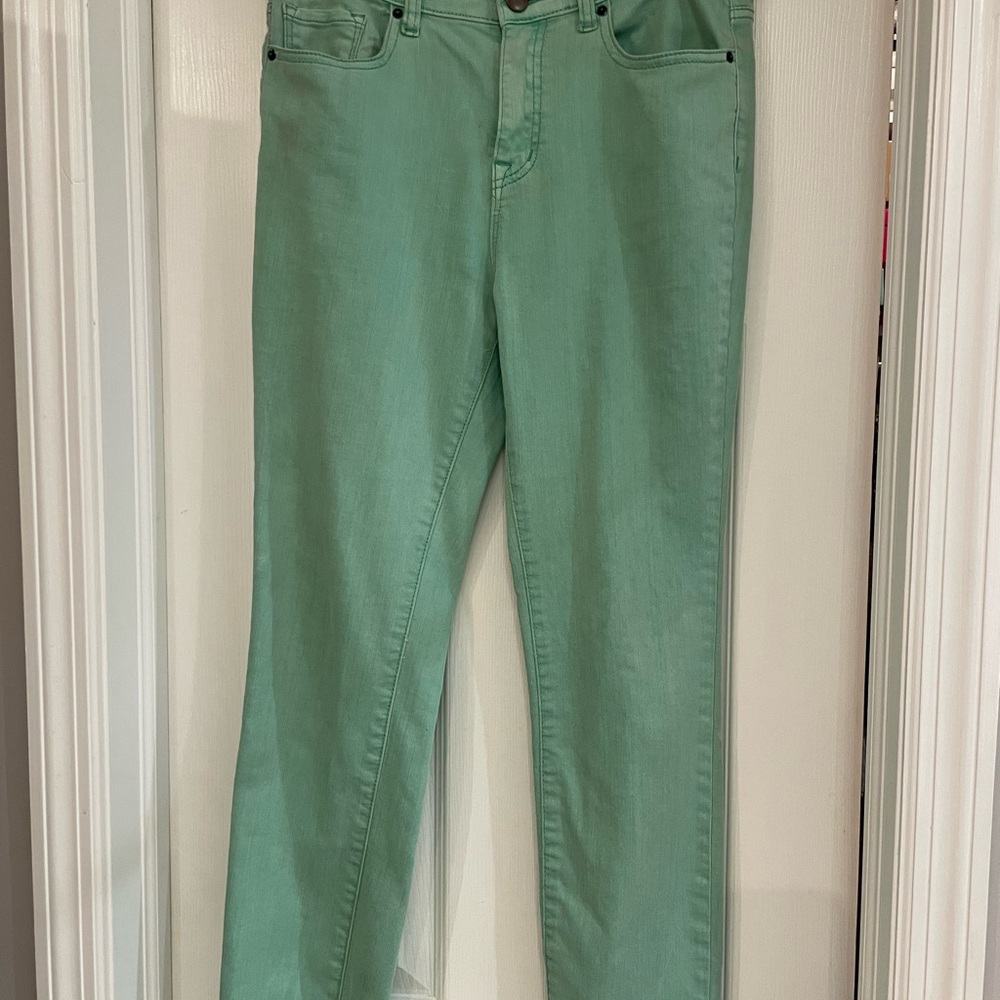 BDG High Rise Cigarette vintage Jeans in Mint. Size 30